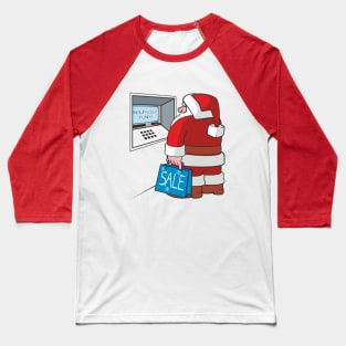 Santa Feels The Pinch Baseball T-Shirt